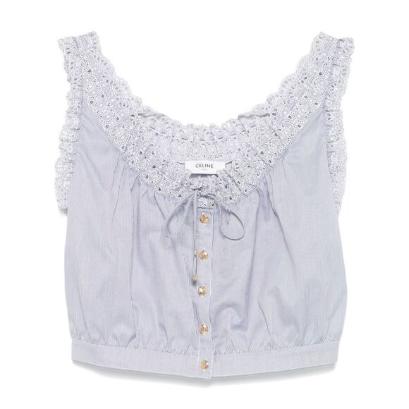 Celine Women Boat Neck Top